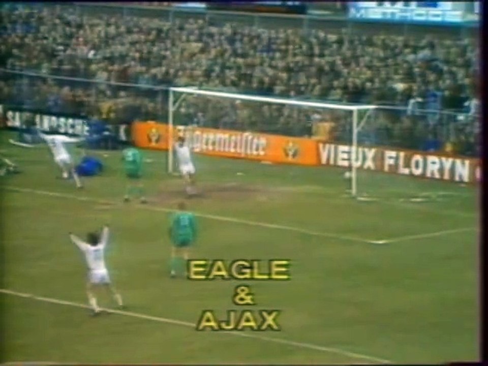 Poster Page équipe Ajax Amsterdam 1977 - Vintage Football - Collection