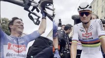 Milan-San Remo 2024 - Japser Philipsen son premier Monument !  Merci Mathieu Van der Poel, Tadej Pogacar podium