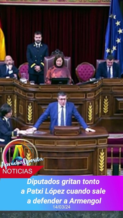 Diputados gritan "tonto" a Patxi López al defender a Armengol  #noticias #españa #noticia