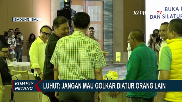 Luhut Ingatkan Golkar Jangan Mau Diatur Orang Lain, Ada Kaitan dengan Isu Jokowi Masuk Bursa Ketum?