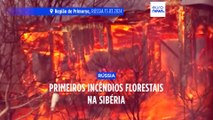 Temporada de incêndios florestais na Sibéria começa antes do tempo