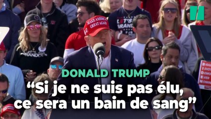 Trump promet un "bain de sang" pour l'économie s'il n'est pas élu