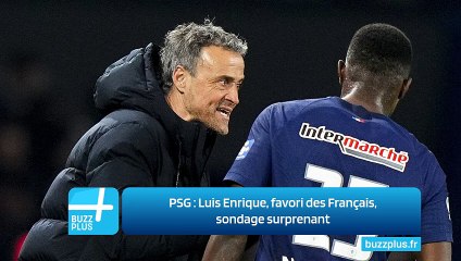 PSG : Luis Enrique, favori des Français, sondage surprenant
