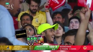 Full Highlights Peshawar Zalmi Vs Islamabad United Match 33 HBLPSL9