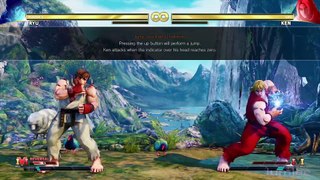 Street Fighter V Story - Tutorial (Eng. Ver)