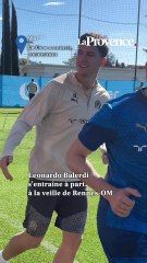 Leonardo Balerdi s'entraîne à part à la veille du déplacement à Rennes, Jean Onana forfait