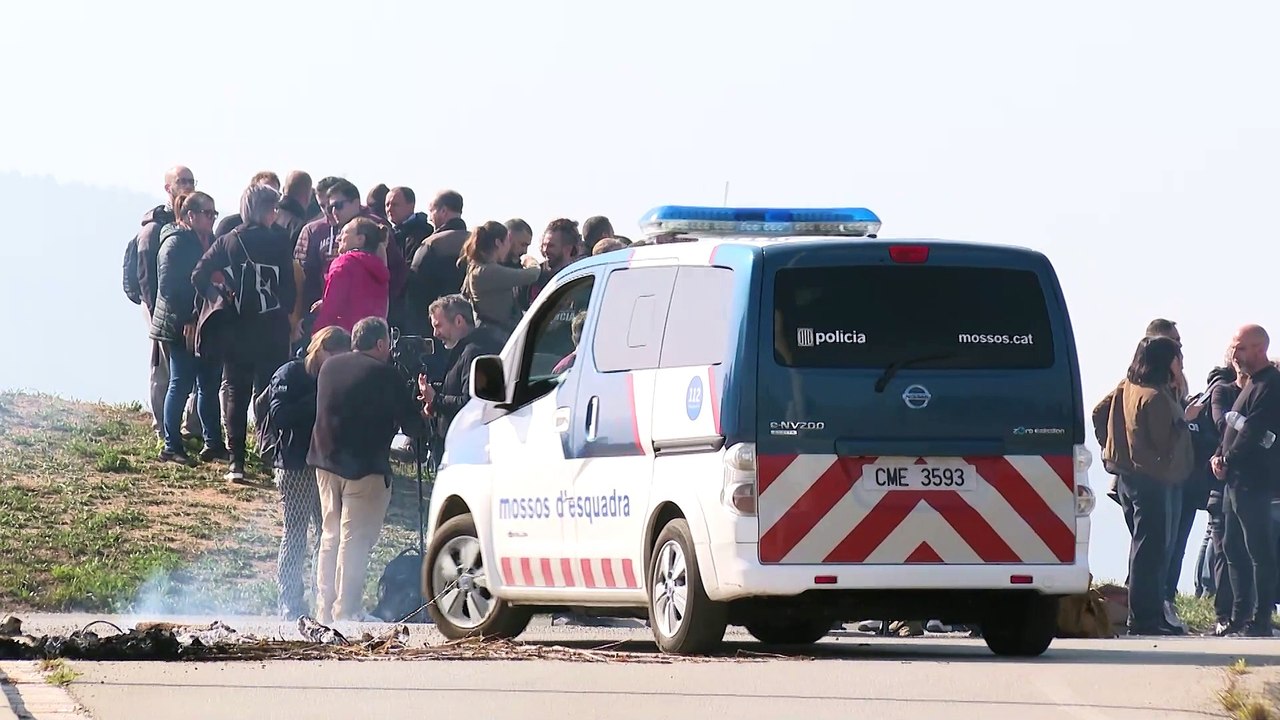 1.200 presos afectados este sábado en Catalunya por las protestas de funcionarios de cárceles