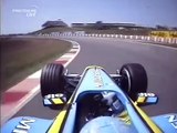 F1 – Fernando Alonso (Renault V10) Onboard – Spain 2003