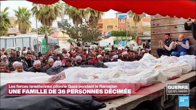 Gaza : une trentaine de personnes tuées à Gaza dans une frappe sur une maison de déplacés