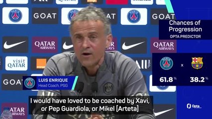 Enrique would have 'loved' to be coached by Xavi