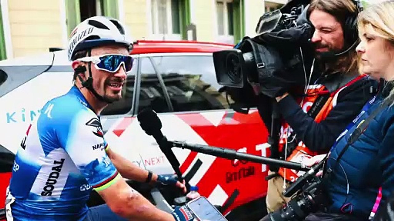 Milan-San Remo 2024 - Julian Alaphilippe : "Malheureusement j'ai crevé à 1 kilomètre de l'arrivée... ça va tourner à un moment donné"