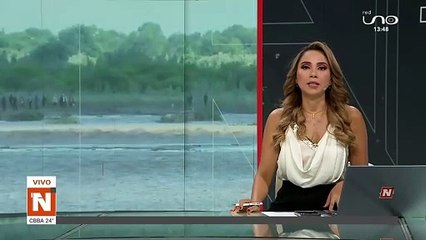 Detonaciones en río grande