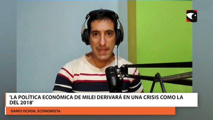 Economista advirtió que la estrategia económica del gobierno nacional derivará en una crisis como la del 2018 con Macri y el FMI