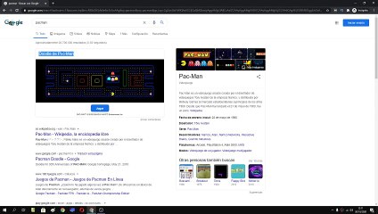 Como JUGAR a PACMAN desde el BUSCADOR de GOOGLE 2024 FÁCIL y RÁPIDO