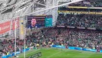 Ireland v Scotland anthems