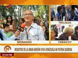 Continúa el registro de los cultores y cultoras del edo. Monagas en la Gran Misión Viva Venezuela