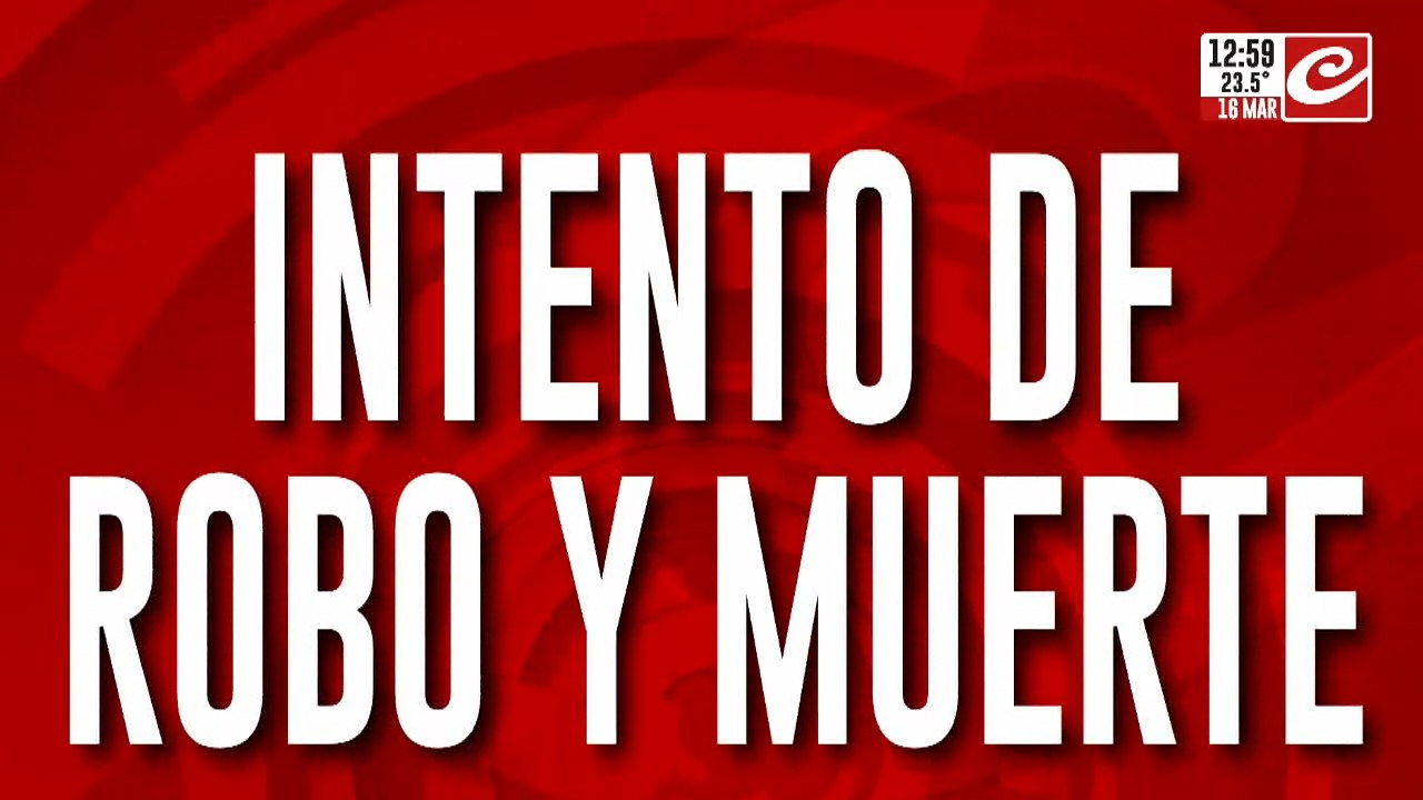 Un policía mató a un delincuente e hirió a otros dos