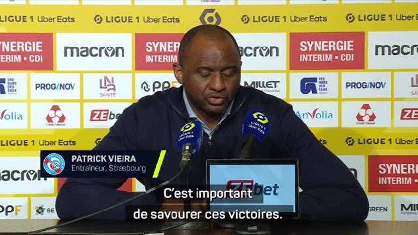 Patrick Vieira après la victoire face au FC Nantes : 