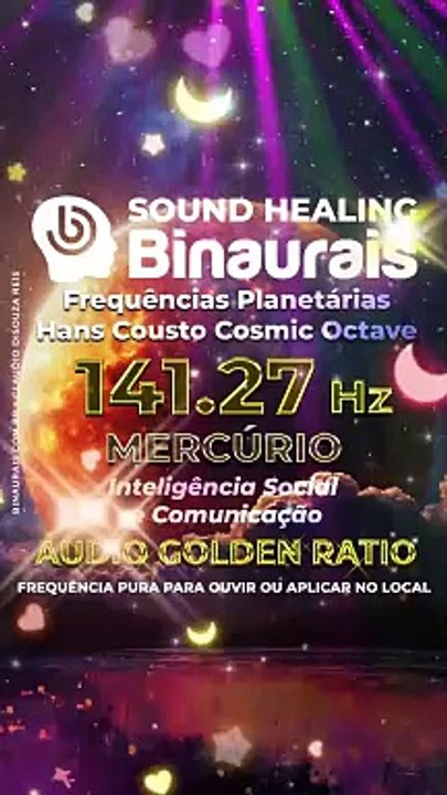 141.27 Hz : Som de MERCURIO, Melhore a inteligência, a comunicação e as habilidades sociais