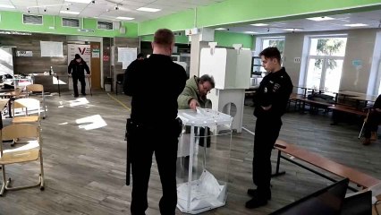 Segunda jornada de las elecciones presidenciales rusas.