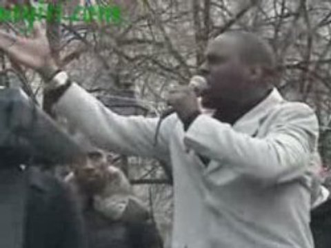 Kemi seba en faveur de la palestine