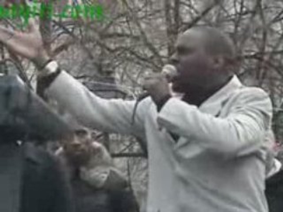 Kemi seba en faveur de la palestine