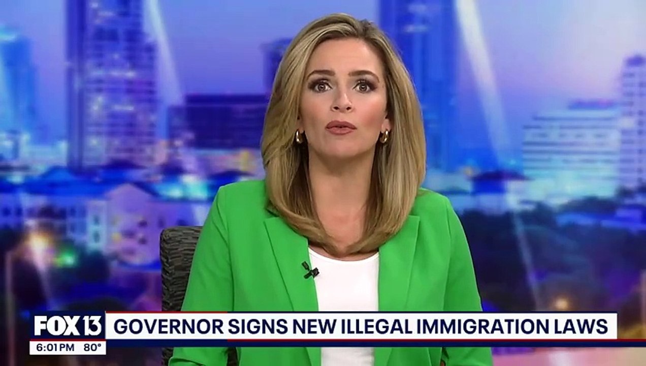 Le gouverneur de Floride a signé des projets de loi qui alourdissent les peines de prison pour les migrants irréguliers s'ils sont reconnus coupables de conduite sans permis ou d'avoir commis des délits et des crimes