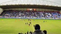 Wigan Athletic v Blackpool at full time