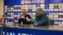 Wigan Athletic boss pleased with his defence