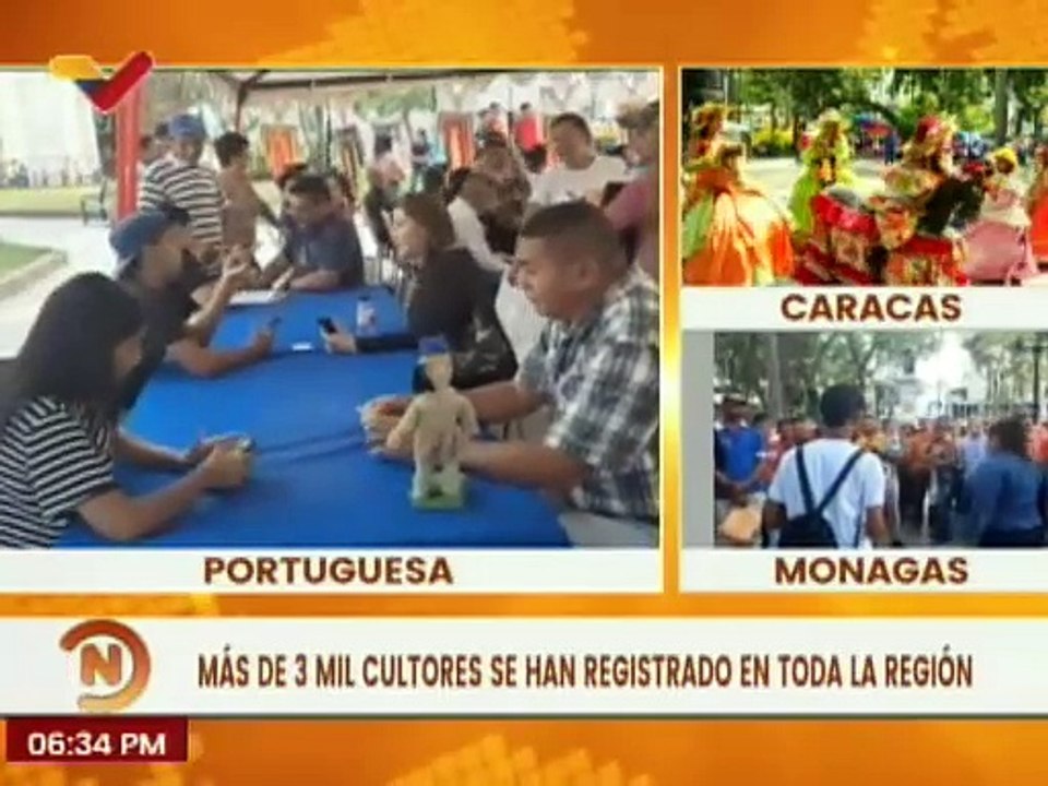 Cultores del estado Portuguesa participan en registro de la Gran Misión Viva Venezuela