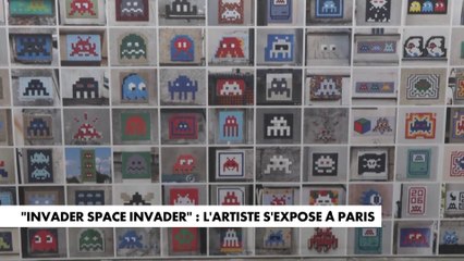 «Space invader» : l'artiste s'expose à Paris