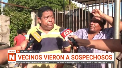 hombre maniatado en el plan 3000