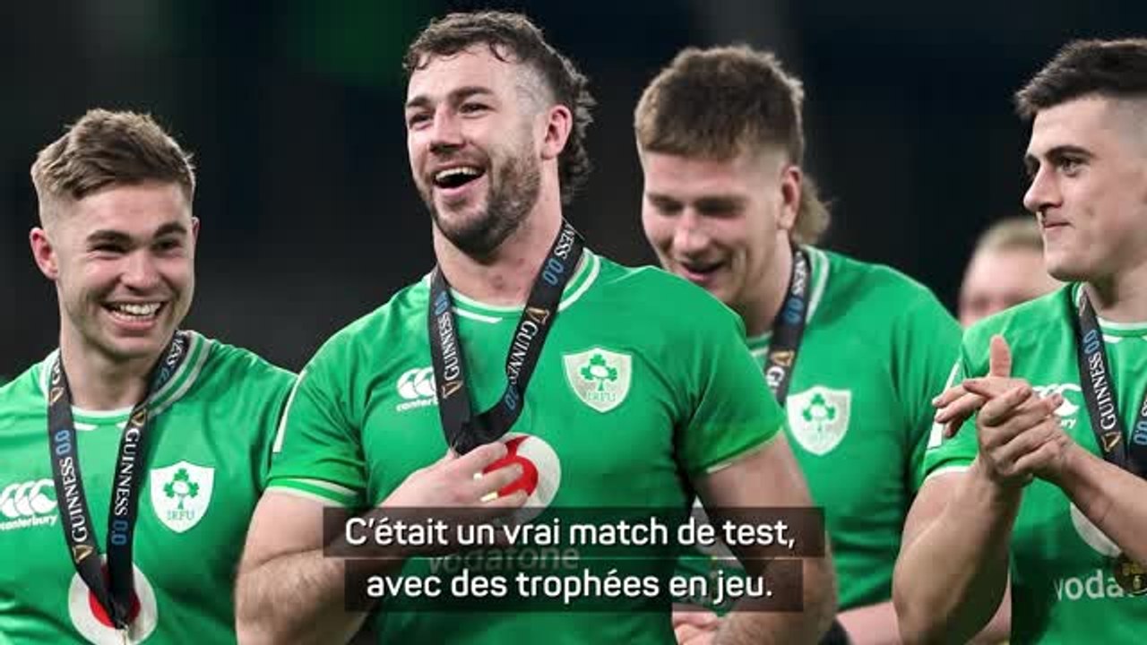 Irlande - Farrell : "Dans l'histoire du rugby irlandais"