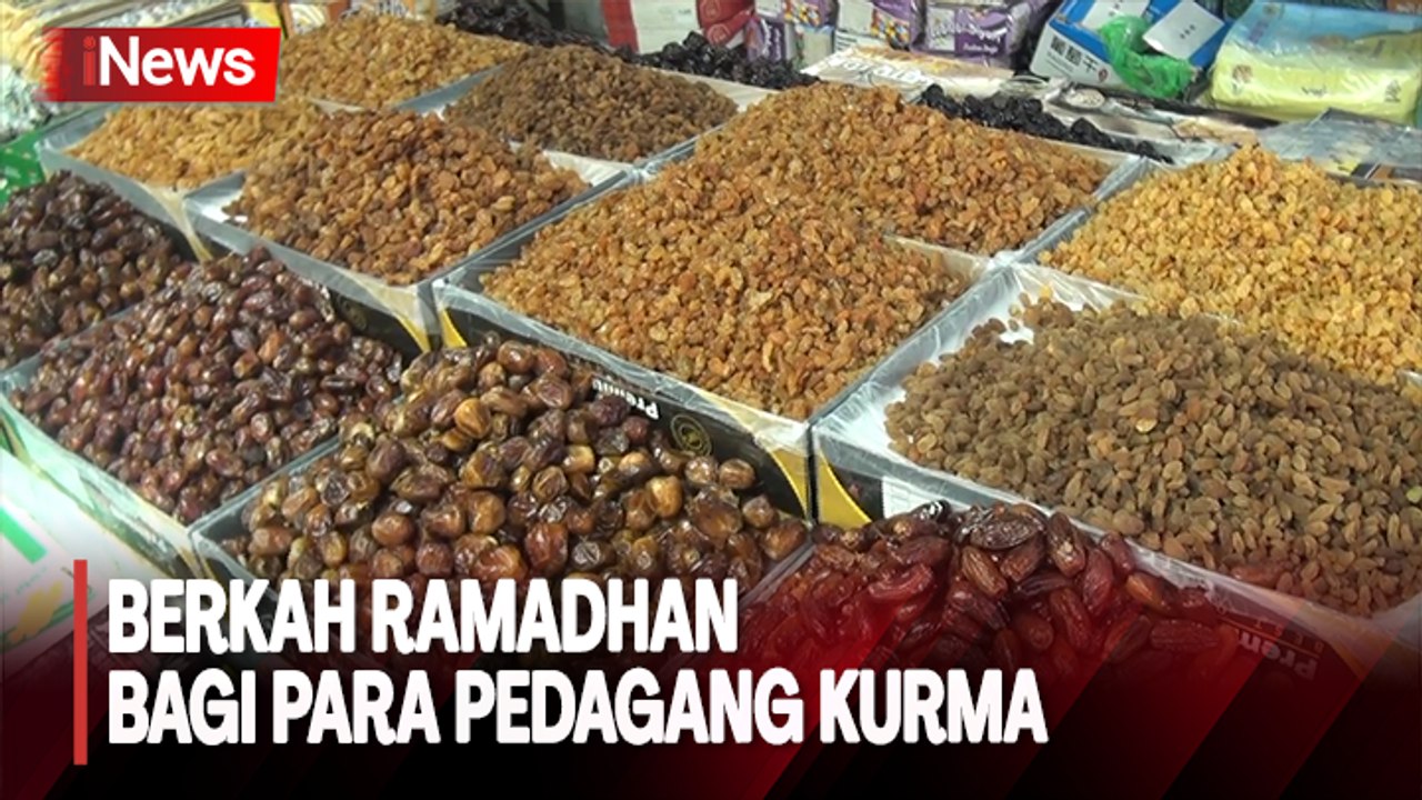 Berkah Ramadhan, Omzet Pedagang Kurma di Pasar Tanah Abang Naik 80 Persen