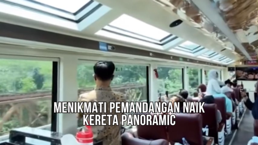 Menikmati Pemandangan Saat Naik Kereta Panoramic