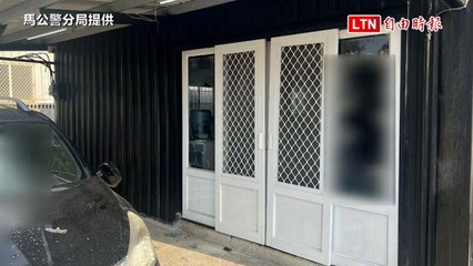 馬公深夜不平靜 車行遭砸毀損警方鎖定對象（馬公警分局提供）