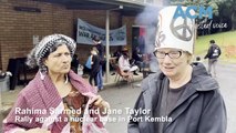 Rally against a nuclear base in Port Kembla | March 17, 2024 | Illawarra Mercury