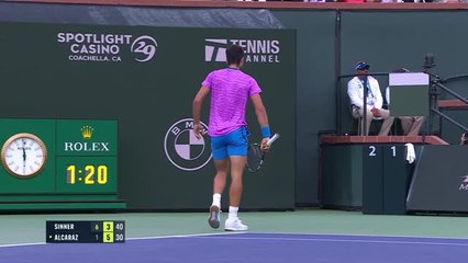 Alcaraz gives Sinner his first defeat of 2024