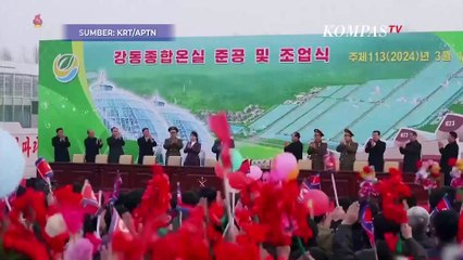 Pertama Kalinya Kim Jong Un Tampak Gunakan Mobil Aurus Senat Hadiah dari Vladimir Putin