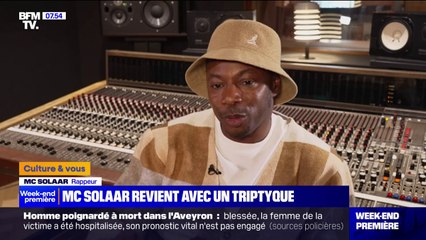 MC Solaar est de retour après sept ans d'absence avec un triptyque