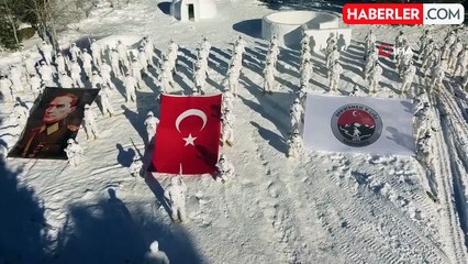 Mehmetçik Sarıkamış'ta Eğitimlerini Sürdürüyor