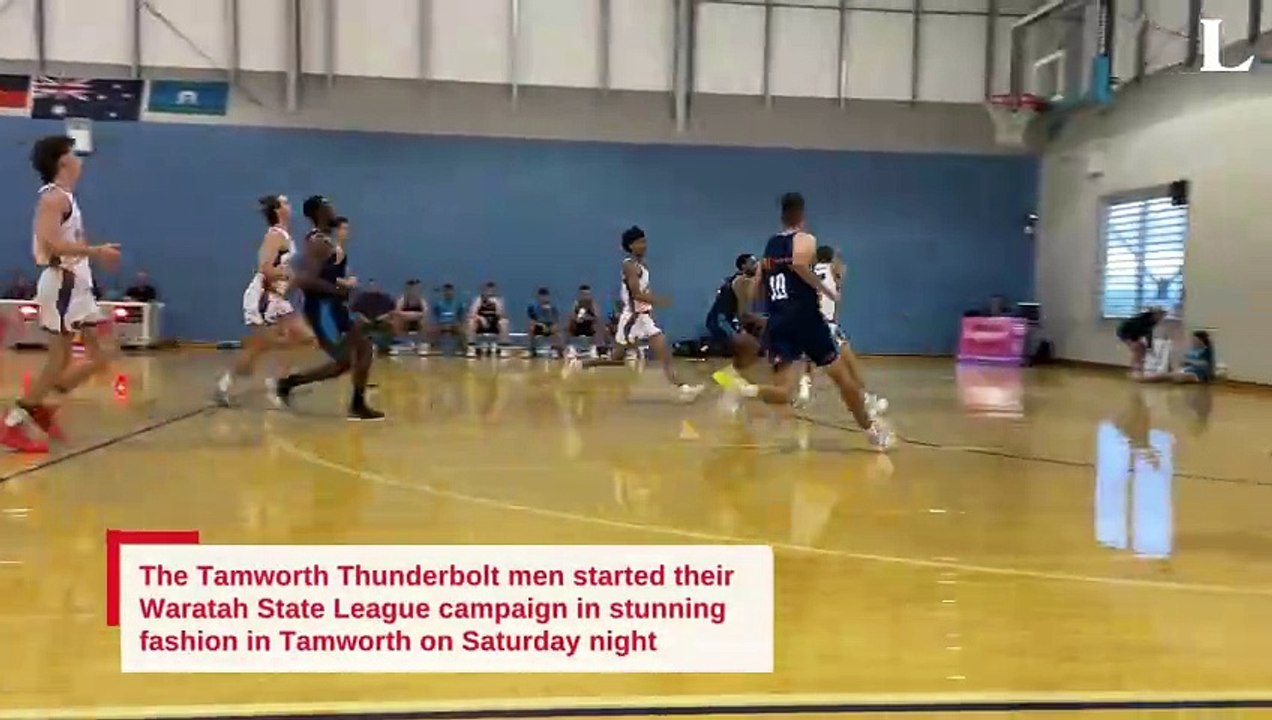 Tamworth Thunderbolts men win their season opener