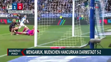 Mengamuk, Bayern Muenchen Hancurkan Darmstadt 5-2