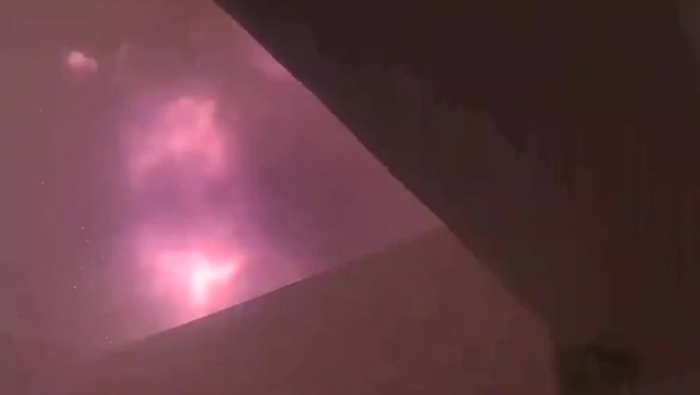 Watch terrifying moment man’s e-bike explodes into a fireball at his London home