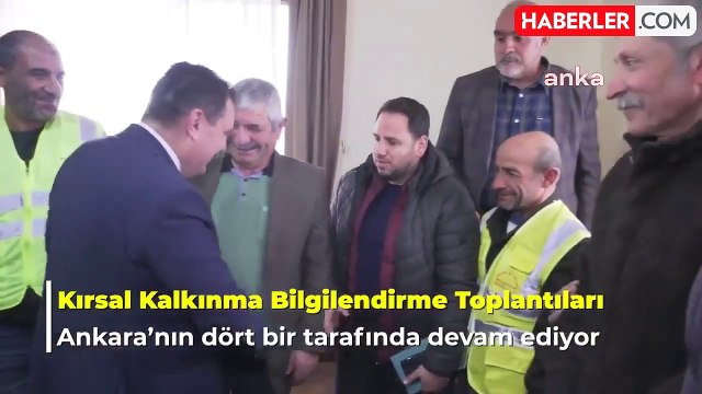 Ankara Büyükşehir Belediyesi Kırsal Kalkınma Bilgilendirme Toplantısı Düzenliyor