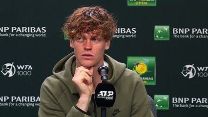 ATP - Indian Wells 2024 - Jannik Sinner : "Ce n'est pas la fin que je voulais, mais jouer contre Carlos Alcaraz est toujours difficile"