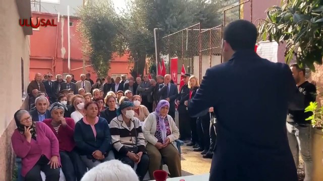 Vatan Partisi Adana Büyükşehir Belediye Başkan Adayı Ahmet Suseven halkla buluştu!