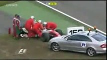 Accidente Timo Glock en Alemania