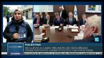 En Palestina se llevó a cabo reunión de seguridad en la Franja de Gaza