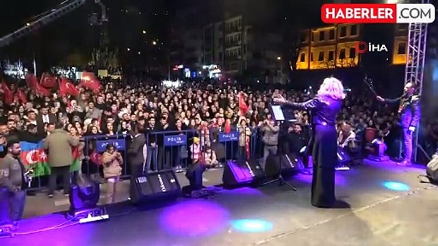 Azerin'den Amasya'da Çanakkale Zaferi'nin 109. yıl dönümüne özel konser